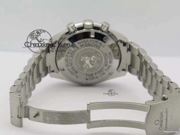 0516 Speedmaster SS 2013 Pro Racing On SS Bracelet Manual Winding Chrono Movement UrbanStyle 8230